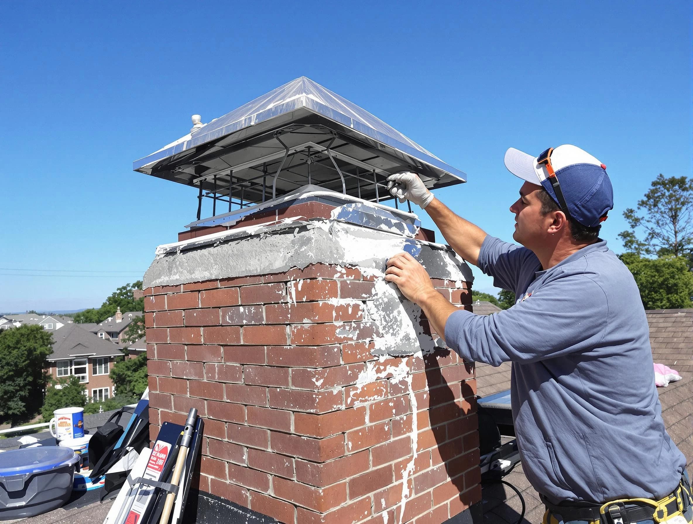 Chimney Crown Services service in Cullman, AL